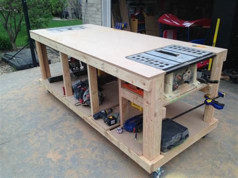 8 DIY Rolling Workbench Plans You Can Build Today (With Pictures) | House Grail