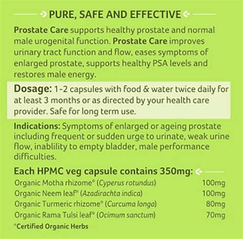 Buy ORGANIC INDIA PROSTATE CARE CAPSULE 60 Online & Get Upto 60% OFF at ...