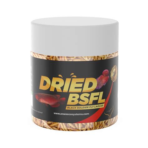 Dried Black Soldier Fly Larvae - 100% Natural Protein Rich Fish Food ...