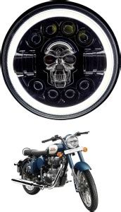 AutoTech LED Headlight for Royal Enfield, Mahindra, Harley Davidson ...