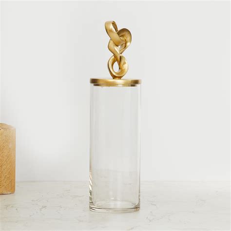 Buy Eternity Abstract Decorative Jar with Lid from Home Centre at just ...