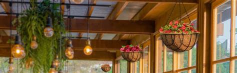 GARDEN KING Round Hanging Basket for Indoor and Outdoor, Coconut Coir ...