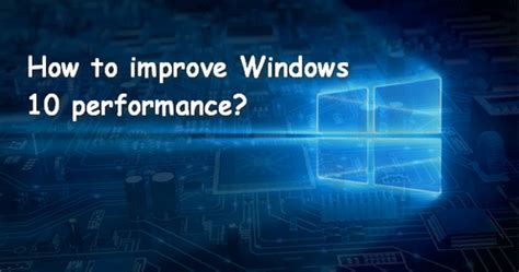 Image result for Windows 10 Performance Tips