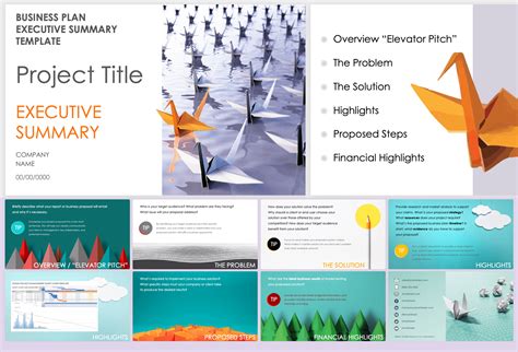 Business Plan Summary 的图像结果