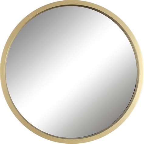 Round Gold Mirror | At Home