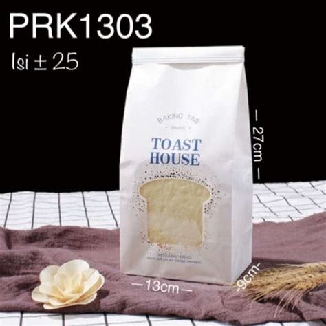 Promo RECOMMEND KEMASAN ROTI PRK1303 TOAST BREAD PACKAGING TOAST HOUSE ...
