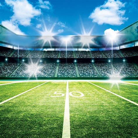 football 50 yard line