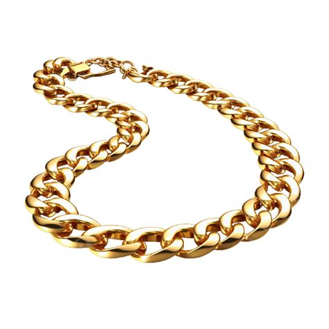 Gold Chain Yellow Shiny Necklace, Shiny, Gold Chain, Yellow PNG ...