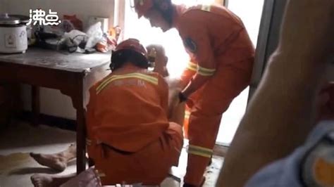 安徽一独居老人家中摔倒 敲盆求救4天后邻居听到报警(含视频)_手机新浪网