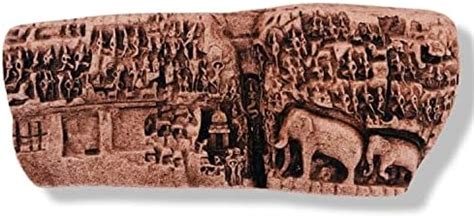 Buy Monumental Gifts Mahabalipuram Shore Temple Replica Sculpture Made ...