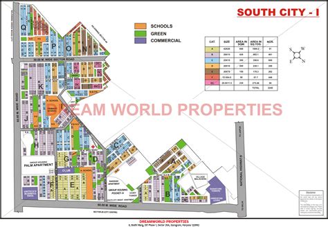 Gurugram Maps – Sector, Master Plan & Area Maps | DreamWorld Properties