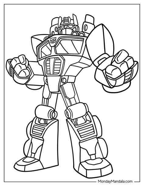20 Rescue Bots Coloring Pages (Free PDF Printables)