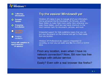 Image result for Windows XP Setup Wizard Code