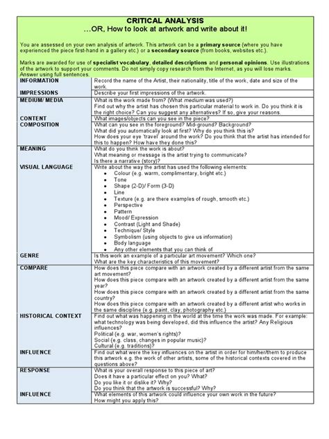 Image result for Art Annotation Examples
