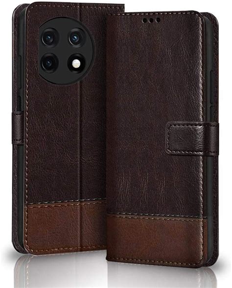 Sharp Icon Ultra Slim Leather Flip Wallet Back Cover Case for Oneplus ...