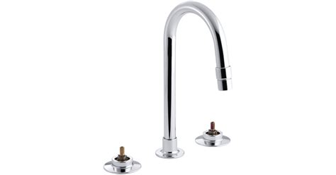 Kohler K-7303-KE-CP Triton Widespread Bathroom Faucet - Without Drain ...