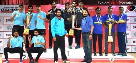 Table Tennis Team wins National Table Tennis Championship | Chitkara ...