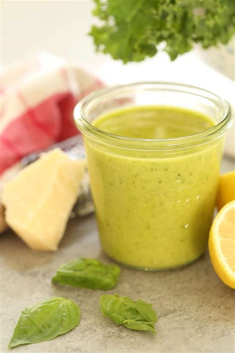 Lemon Basil Vinaigrette - The Harvest Kitchen