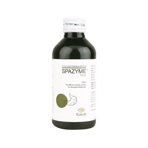 Spazyme Gastric Syrup Ayurvedic Antacid Syrup for Gastric Problem