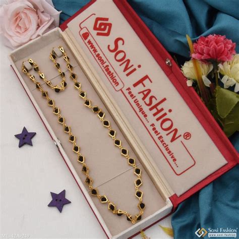 1 Gram Gold Plated Latest Design High-quality Rudraksha Mala For Men ...