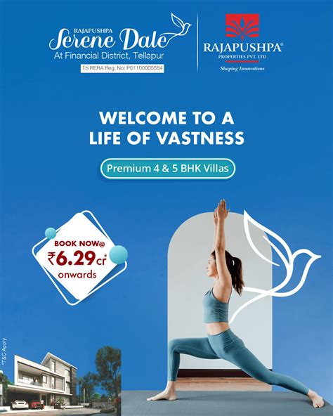 Luxury Redefined: Explore 4 & 5 BHK Villas at Rajapushpa Lifestyle City ...