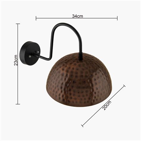 Buy HOMESAKE Metal Wall Lamp from Homesake at just INR 1798.0