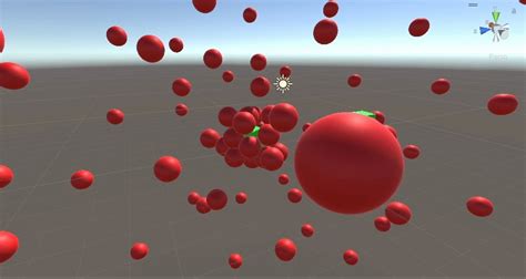 Unity Particle Demo 的图像结果