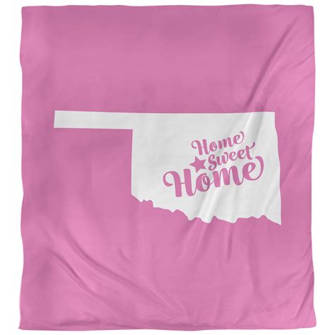 ArtVerse Home Sweet Oklahoma City Duvet Cover | Wayfair