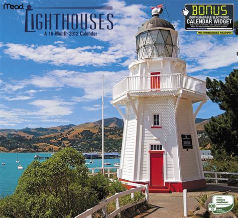 Buy Lighthouses 2012 Calendar: Access Code for Downloadable Calendar ...