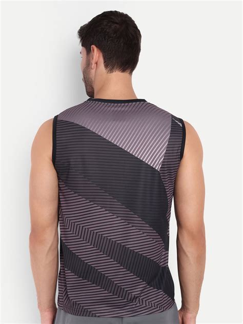 CARBON BLACK GRAPHIC SLEEVELESS TSHIRT -AERO TEE – maxxspeed