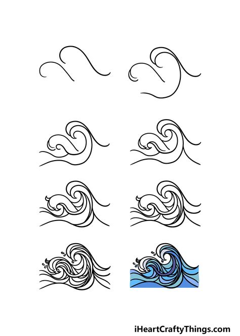 How to Draw Ocean Waves Step by Step Easy - Roberts Conve2002