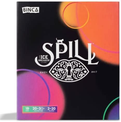 Binca Spill Party Game for Adults, A Game of Spilling Secrets, Adult ...