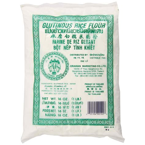 ERAWAN Glutinous Rice Flour (24 X 1 LB) - JDJ Trading