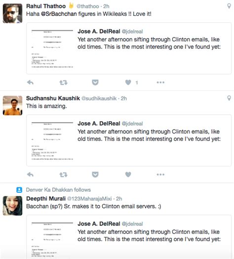 Amitabh Bachchan Has Hilariously Made It Into One Of Hillary Clinton's ...