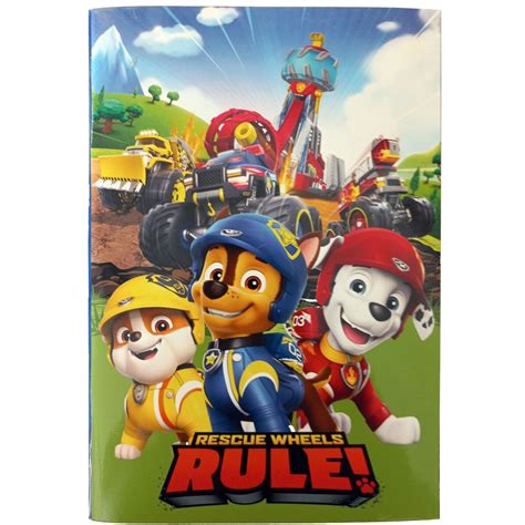 gim τετράδιο 17x25cm paw Patrol Rescue Wheels 334-00400 | Toys-shop.gr