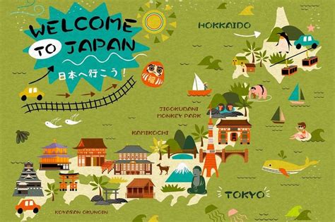 Japan Travel Map 的图像结果
