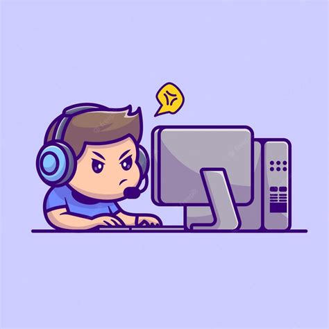 Computer Game Cartoon 的图像结果