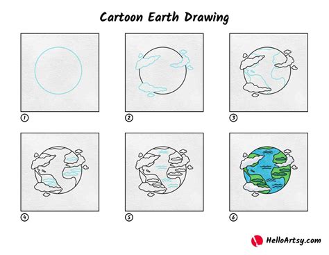 Earth Easy Drawing 的图像结果