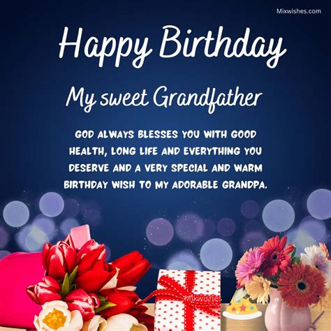80+ Beautiful Grandfather Birthday Images - Happy Birthday Wishes