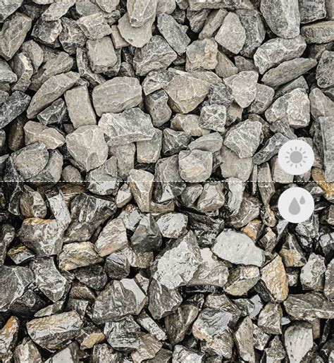 Bruchsteine Marmor Schwarz-Anthrazit - Min2C - Natural Minerals
