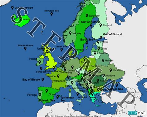 Europe Countries 的图像结果