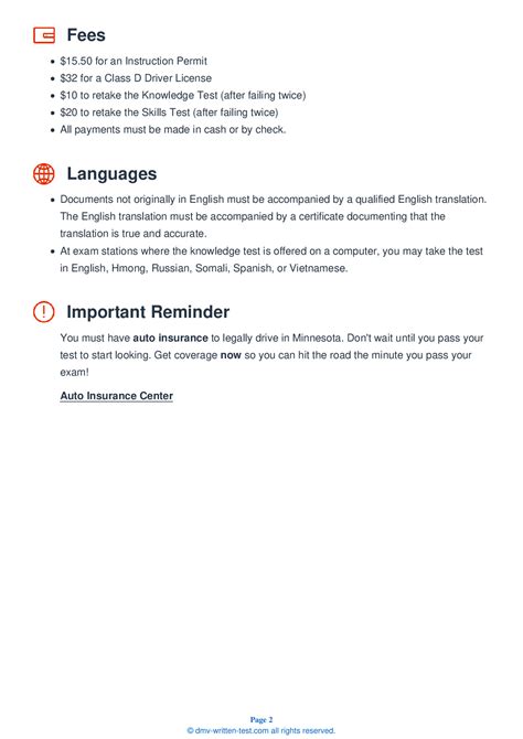 FREE Minnesota Permit Test - Real 2026 DMV Test Questions