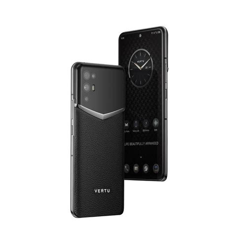 Vertu 5G Jade Black Leather Luxury Mobile Phone ( PRE ORDER) – astore.in