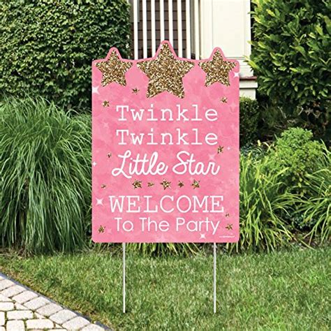 Buy Pink Twinkle Twinkle Little Star - Party Decorations - Birthday ...