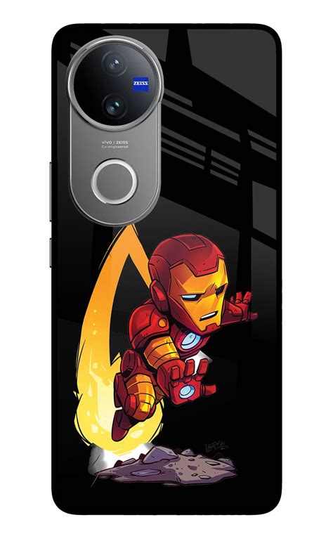 Buy Now IronMan Glass Case for Vivo V50 5G Online | Casekaro