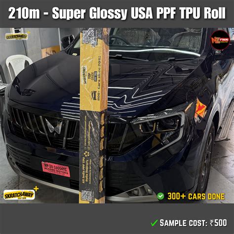 210-240m, USA Super Glossy PPF TPU Roll - Instant Self Healing | Skrat ...