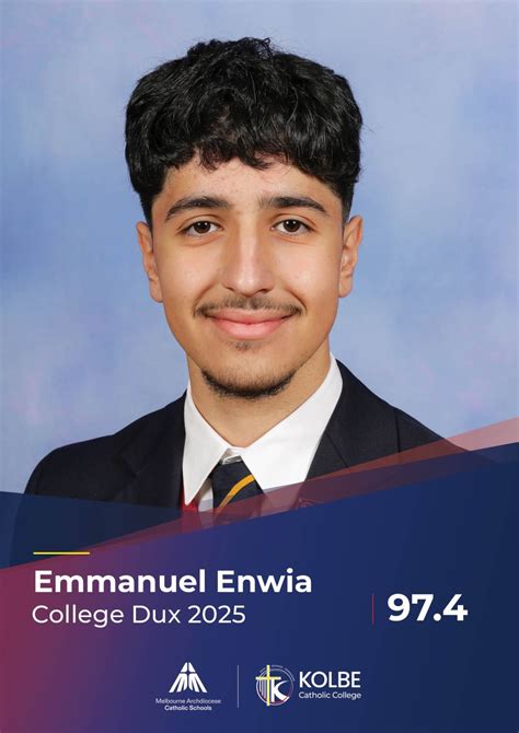 We are excited to announce that Emmanuel Enwia has been named the 2025 ...