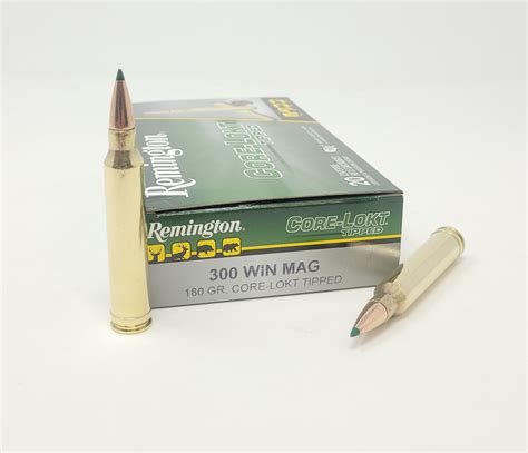 Remington 300 Win Mag Ammunition Core-Lokt RT300WC 180 Grain Core-Lokt ...