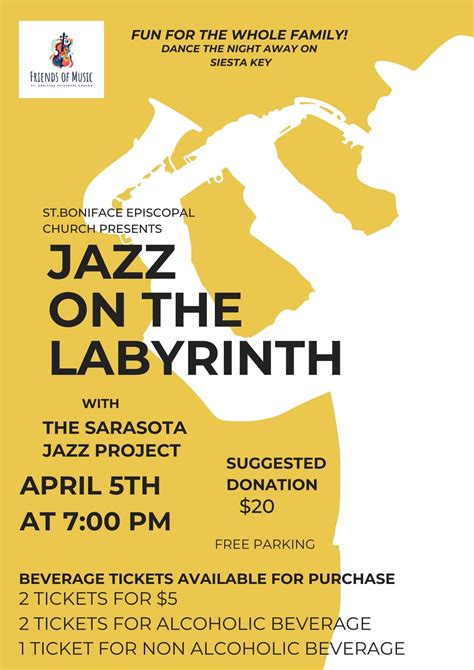 Jazz on the Labyrinth, 5615 Midnight Pass Rd. Siesta Key, Sarasota, FL ...