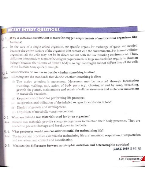 Image result for Class 10 Science Content Page